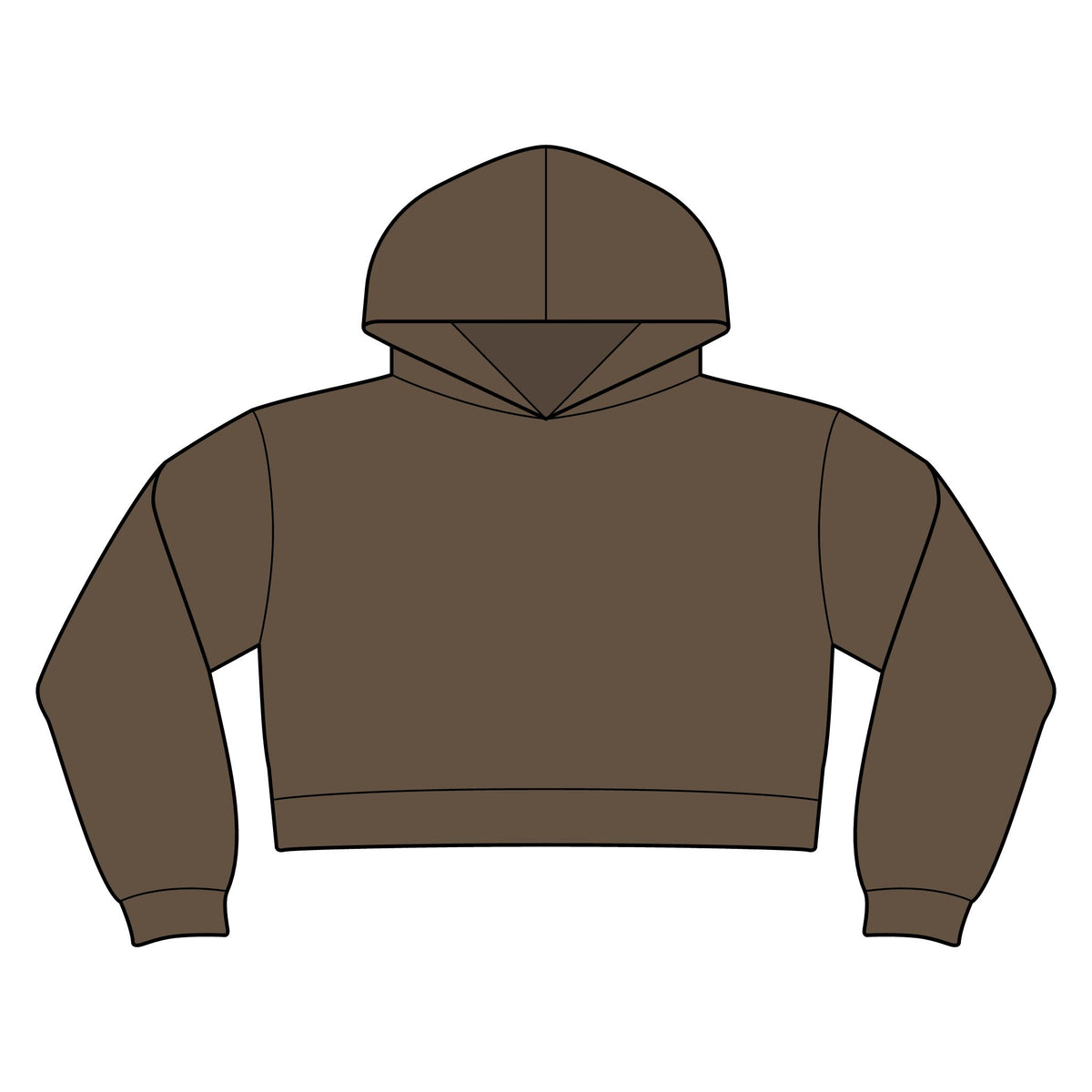Women’s Relaxed Crop Hoodie