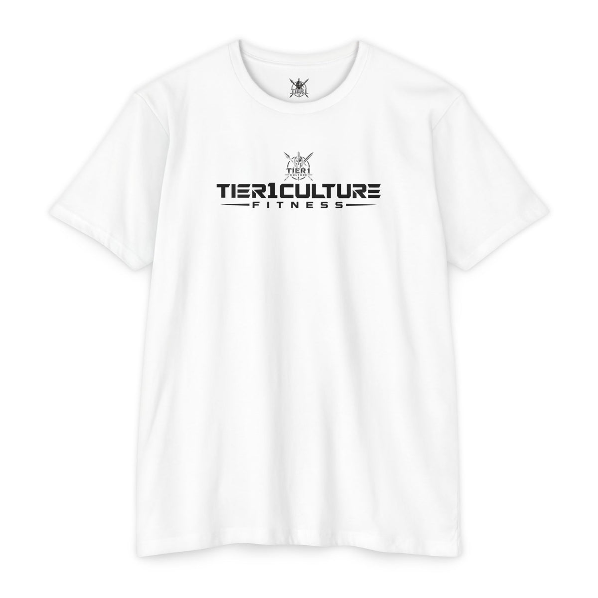 White Tier 1 Culture Fitness with Web Address T-Shirt