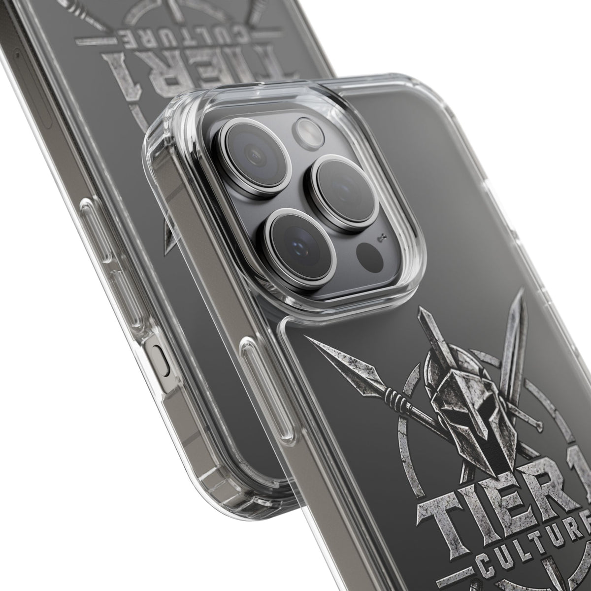 Tier 1 Culture Spartan Warrior Clear Phone Case