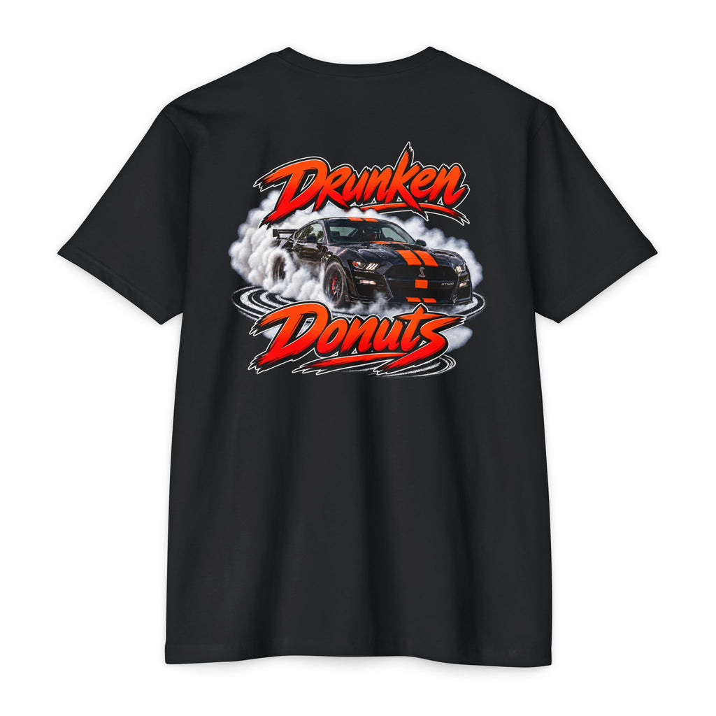 Drunken Donuts Muscle Car Graphic T-Shirt