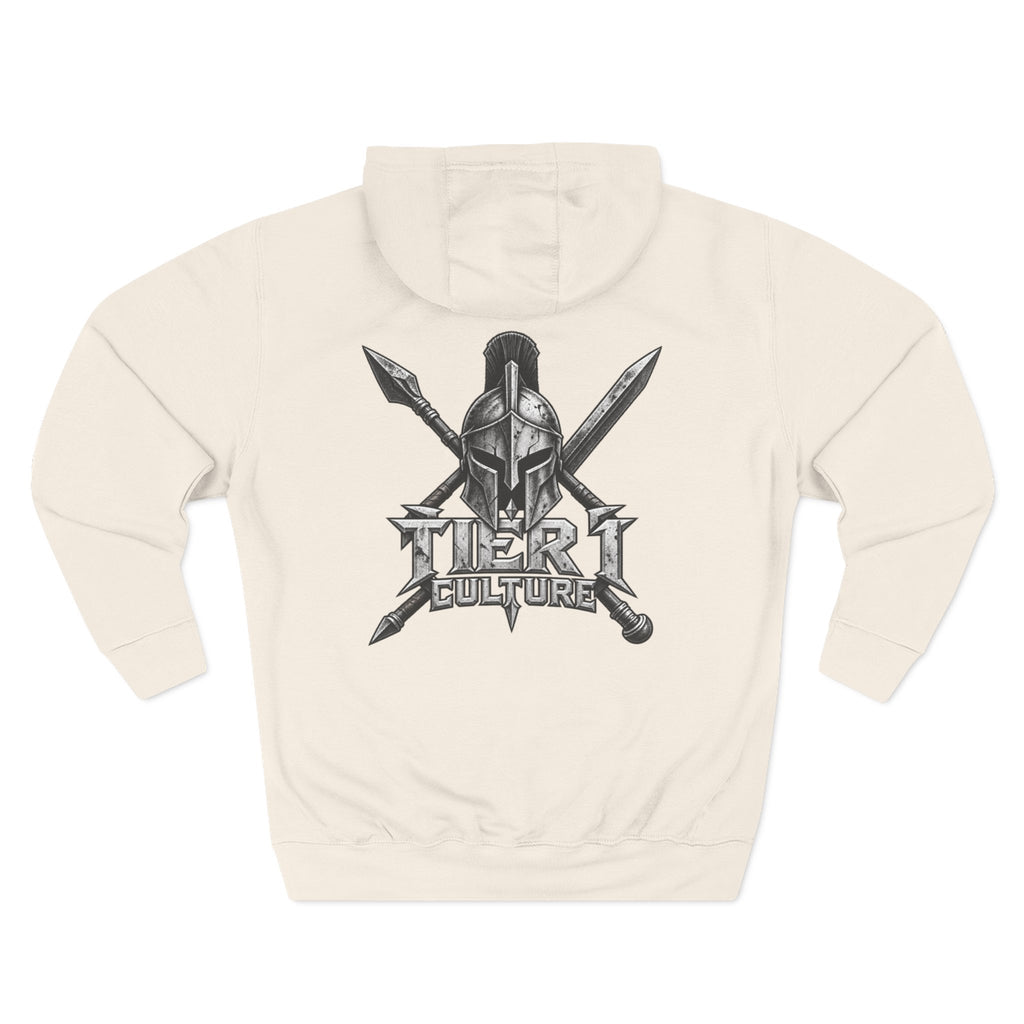 Tiki Culture Warrior Graphic Fleece Hoodie