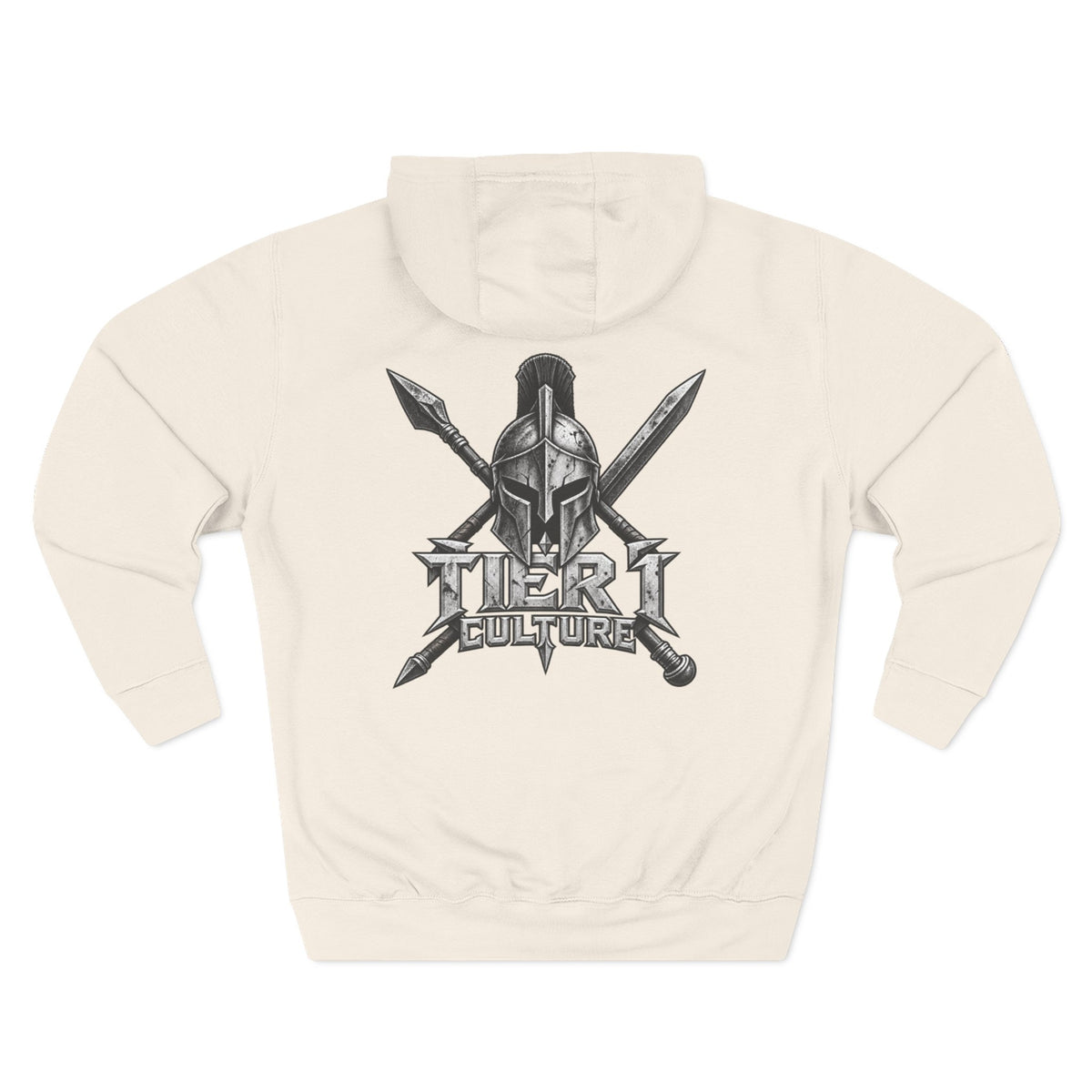 Tiki Culture Warrior Graphic Fleece Hoodie