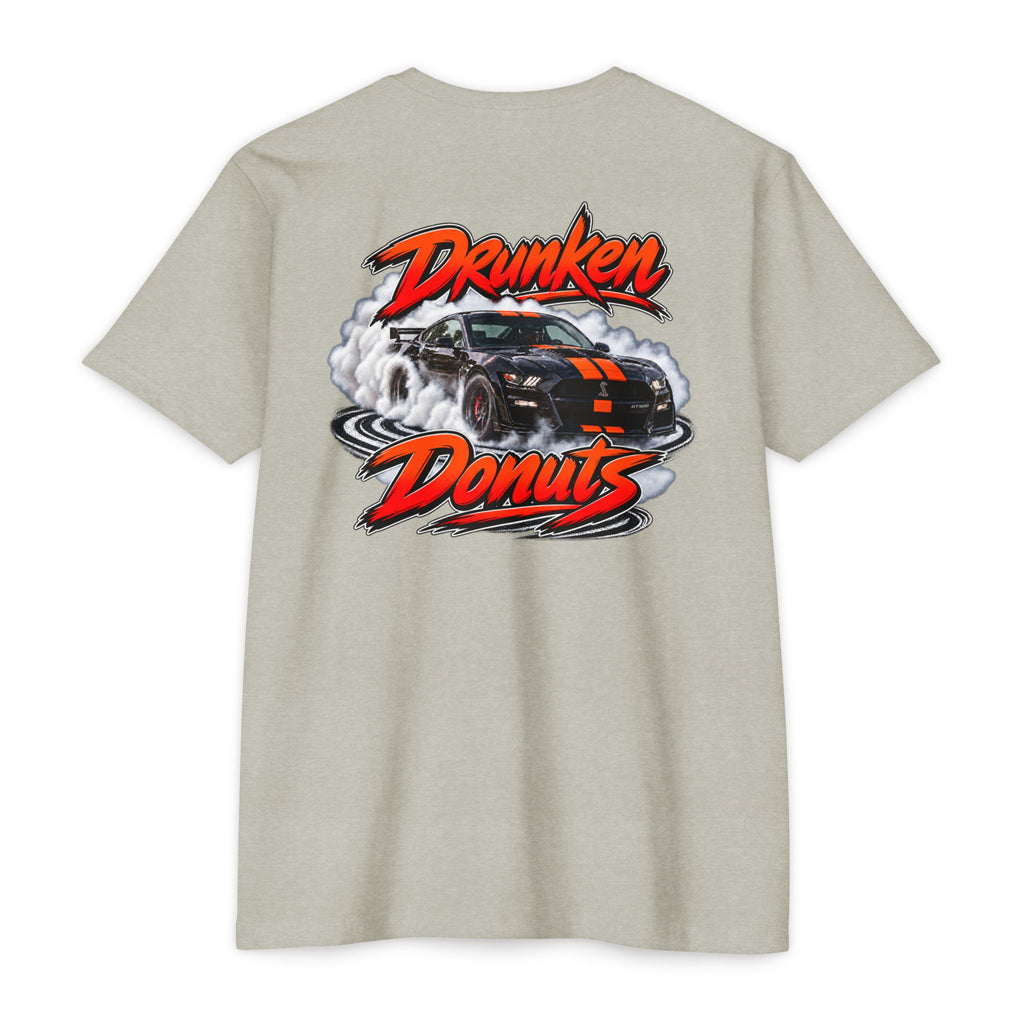 Drunken Donuts Muscle Car Graphic T-Shirt