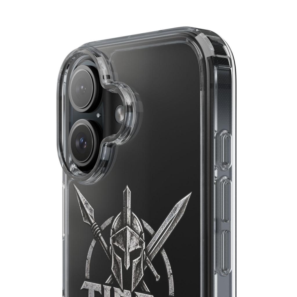 Tier 1 Culture Spartan Warrior Clear Phone Case