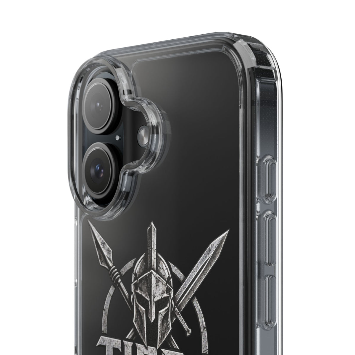 Tier 1 Culture Spartan Warrior Clear Phone Case