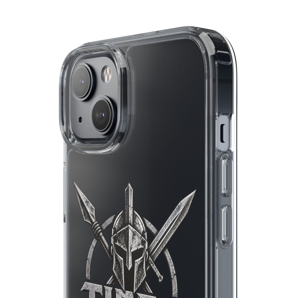 Tier 1 Culture Spartan Warrior Clear Phone Case