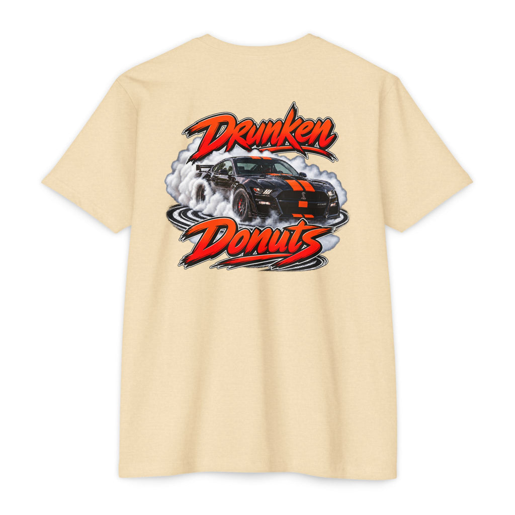 Drunken Donuts Muscle Car Graphic T-Shirt