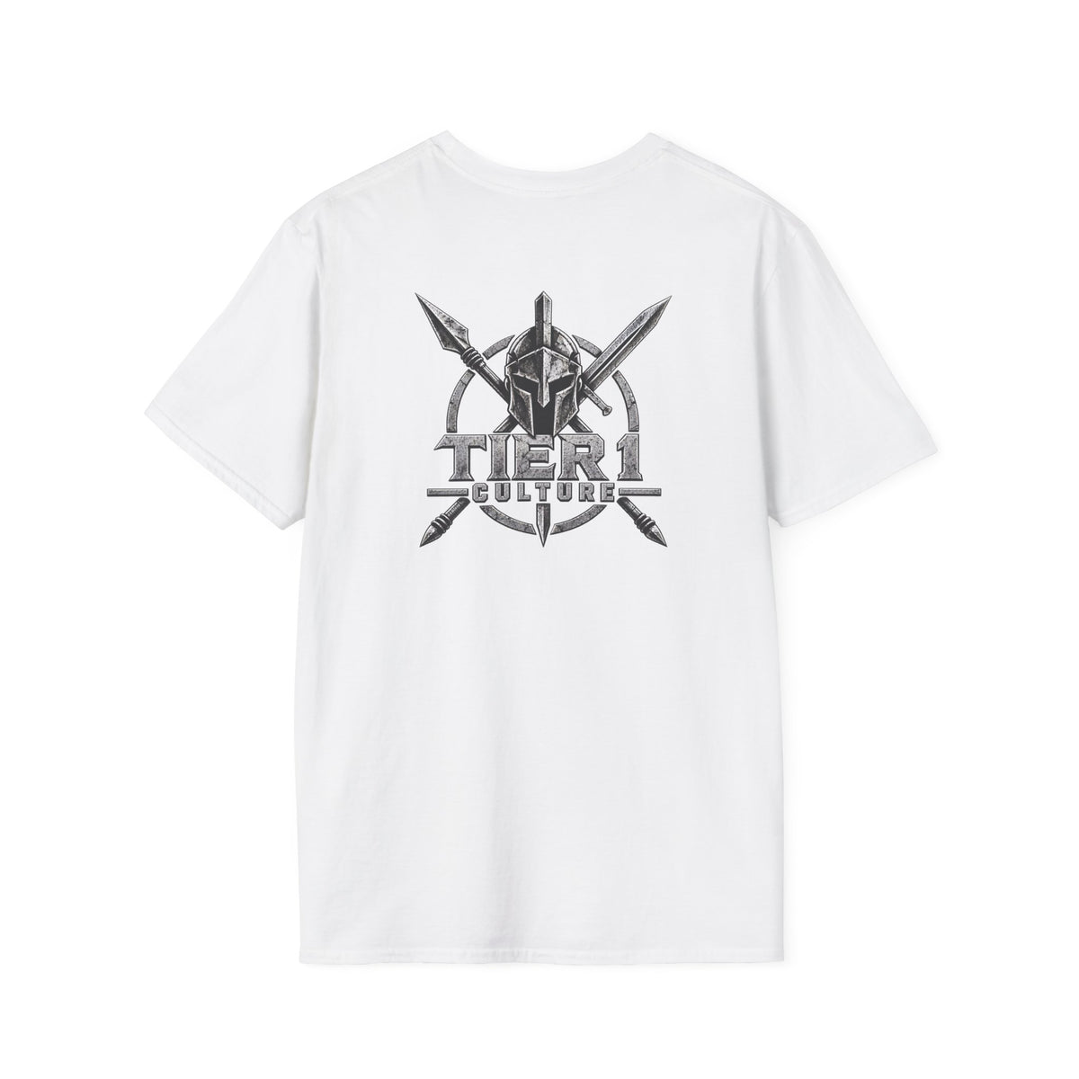 Tier 1 Culture Spartan Warrior Logo T-Shirt