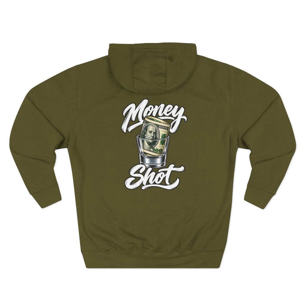 Money Shot Graphic Fleece Hoodie