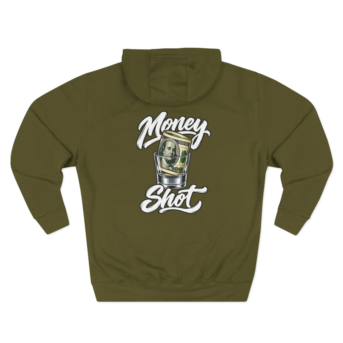 Money Shot Graphic Fleece Hoodie