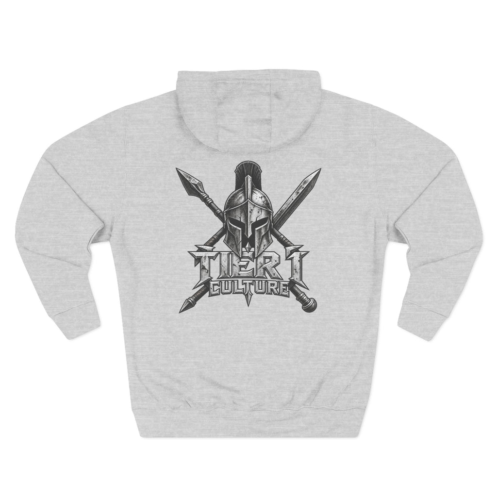Tiki Culture Warrior Graphic Fleece Hoodie
