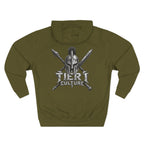 Tiki Culture Warrior Graphic Fleece Hoodie