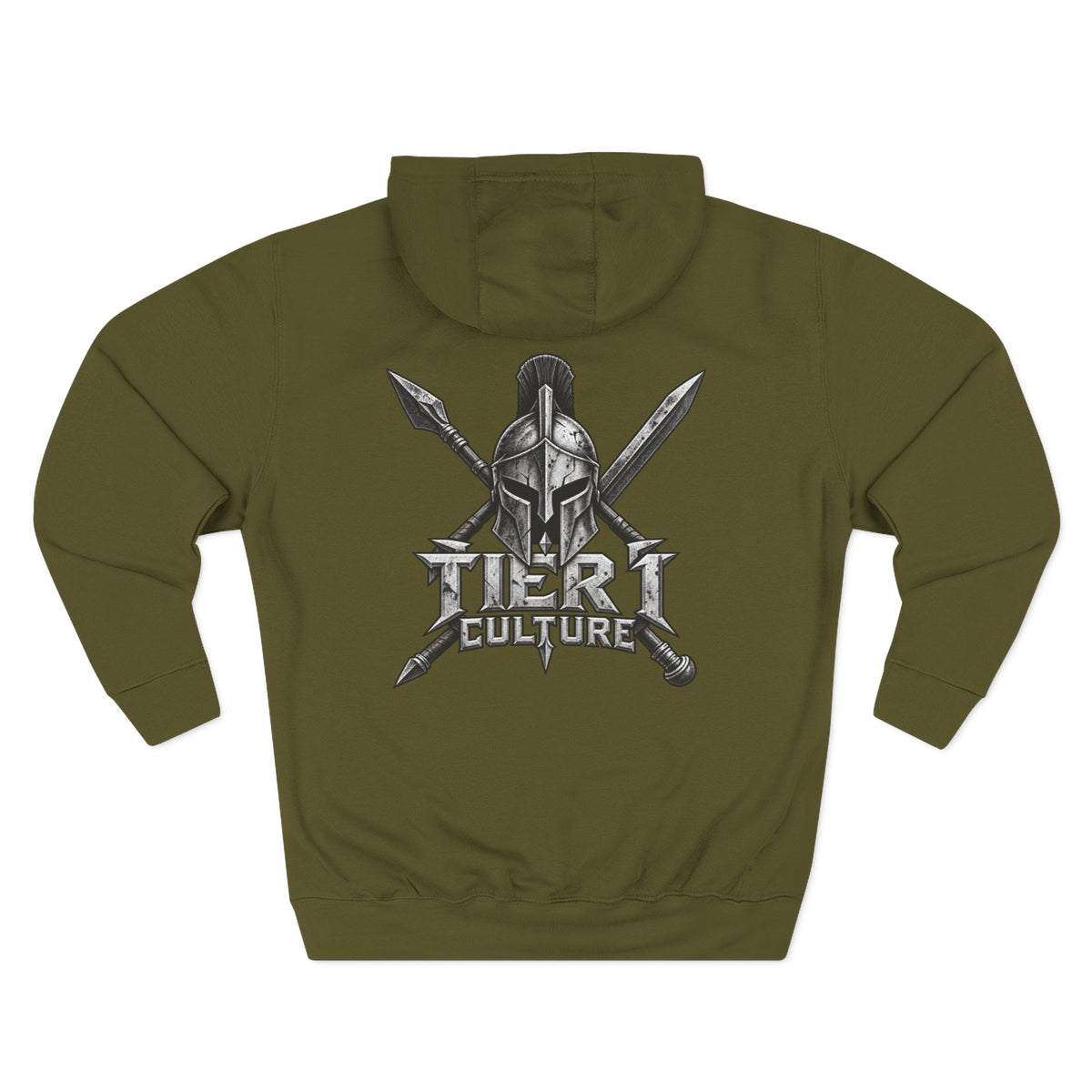 Tiki Culture Warrior Graphic Fleece Hoodie