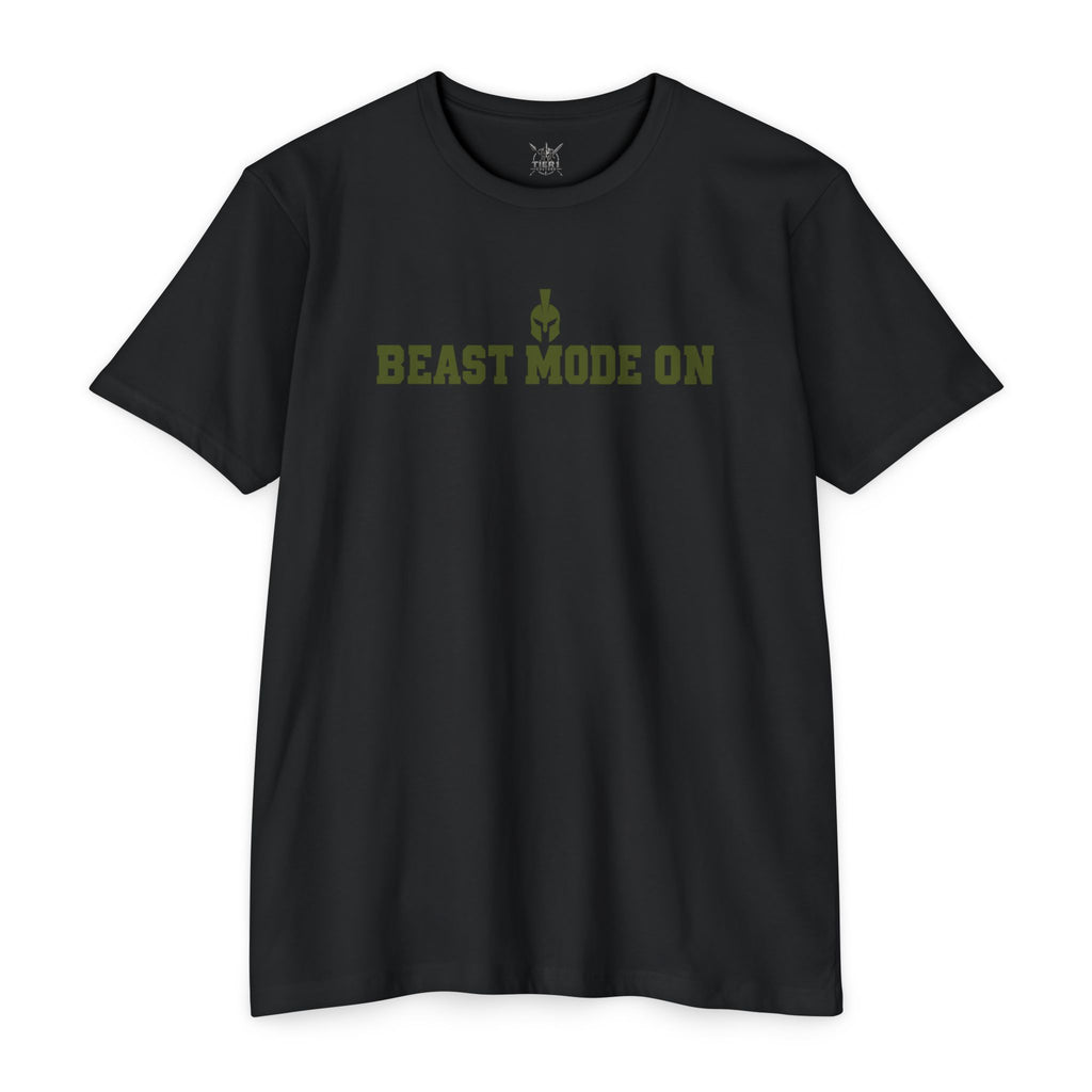 Beast Mode On Motivational Fitness T-Shirt