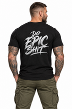 AI-generated model — correct rear view of Do Epic Shit Graphic T-Shirt